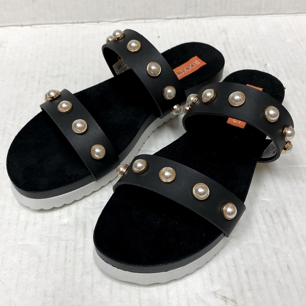 Rocket Dog Black Pearl Slides Sandals